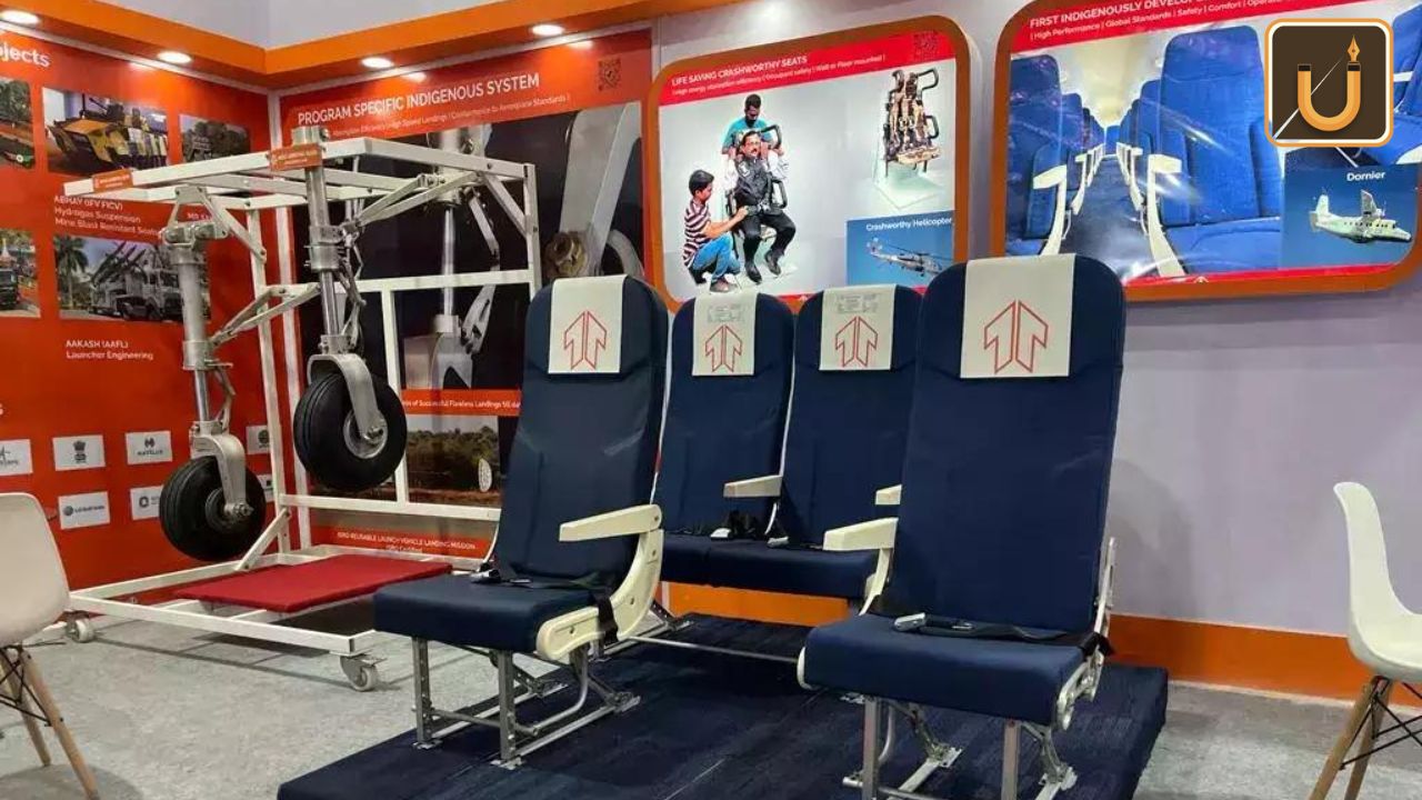 Usthadian Academy / India’s First Self-Made Aircraft Seat Unveiled At Wings India 2024 | 25 jan 2024 Usthadian Academy / India’s First Self-Made Aircraft Seat Unveiled At Wings India 2024